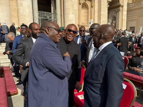 My Visit To Rome Not Political – Peter Obi Warns