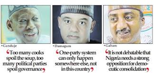 One-party controversy: Ganduje, Damagum, Gabam clash