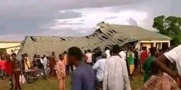 Exams hall collapses on candidates sitting for WAEC in Taraba
