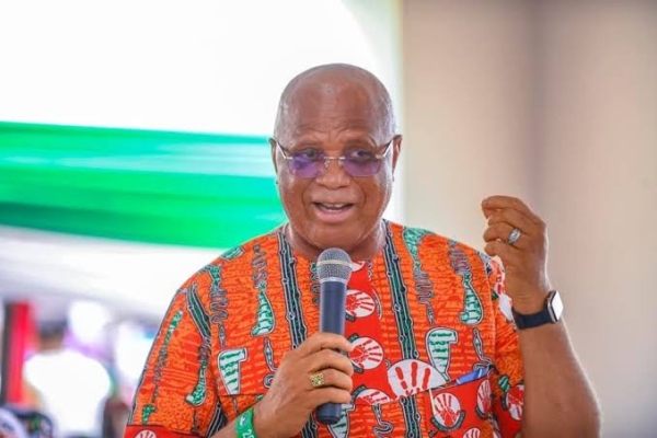 PDP Governor Eno Holds Private Meeting With VP Shettima, Says Tinubu’s Two Years Are ‘Wonderful’