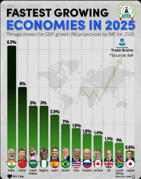 FACT CHECK: Is Nigeria 4th fastest-growing economy in the world in 2025?