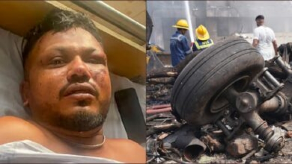 ‘I don’t know how I survived’ — sole survivor of fatal Air India crash recounts escape