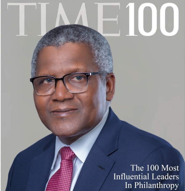 Aliko Dangote makes TIME100 world's most influential philanthropists list of 2025