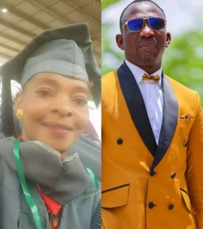 Nigerians demand Pastor Paul Enenche apologises to lady he embarrassed for giving "fake testimony" as proof shows she was telling the truth