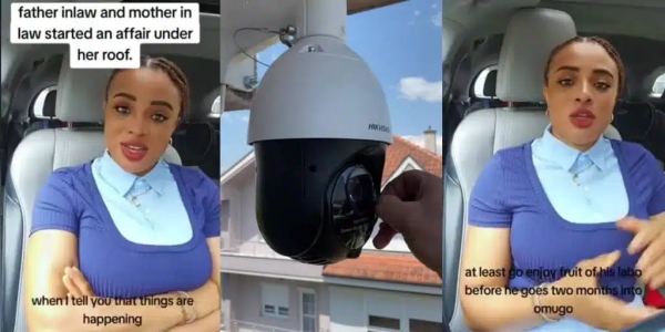 [VIDEO] Nigerian woman in shock as widower father, mother-in-law started an affair during omugwo abroad