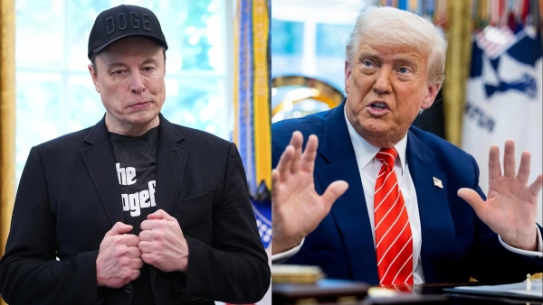 No desire to mend relationship with Musk - Trump