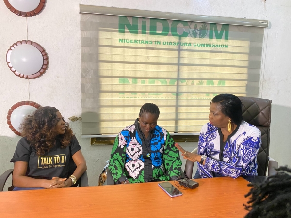 [PRESS RELEASE] NIDCOM Facilitates The Return Of Adeola, The Daughter Of Actress Jumoke George From Mali