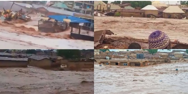 21 corpses recovered as midnight flood sweeps 50 homes in Niger