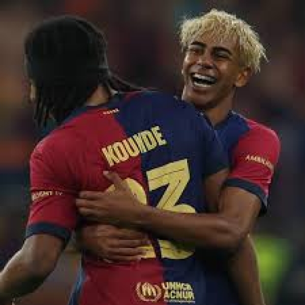 Kounde’s extra-time winner clinches Copa del Rey for Barcelona against Madrid