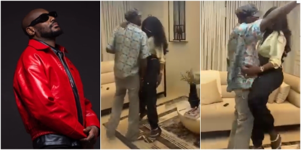 VIDEO: 2Baba and Natasha share romantic dance video