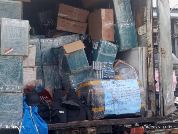Customs intercepts military equipment, other smuggled items valued at N1.5billion