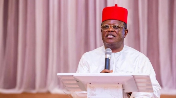 Works Minister Umahi Begs Peter Obi to Join APC Ahead of 2027