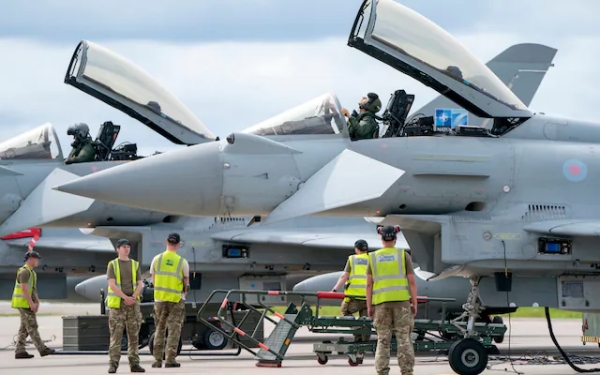 UK moves warplanes to Middle East as Iran, Israel crisis heats up